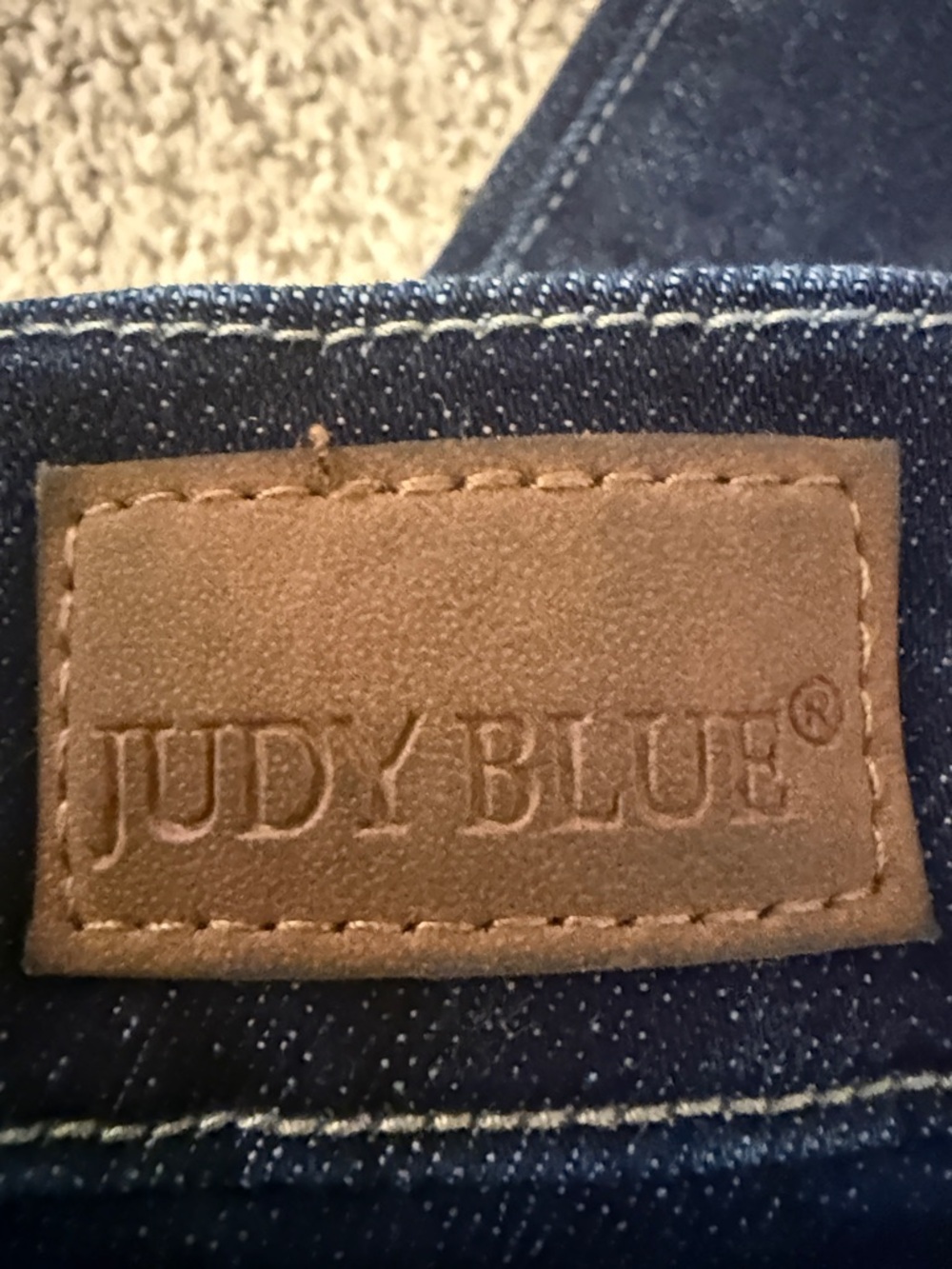 Judy Blue Dark Indigo Wide Leg Jeans - Picture 7 of 10